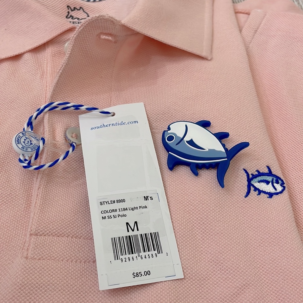 NWT Southern Tide Skipjack Polo Shirt - Picture 4 of 4